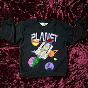 Planet sweatshirt with sequin from H&M